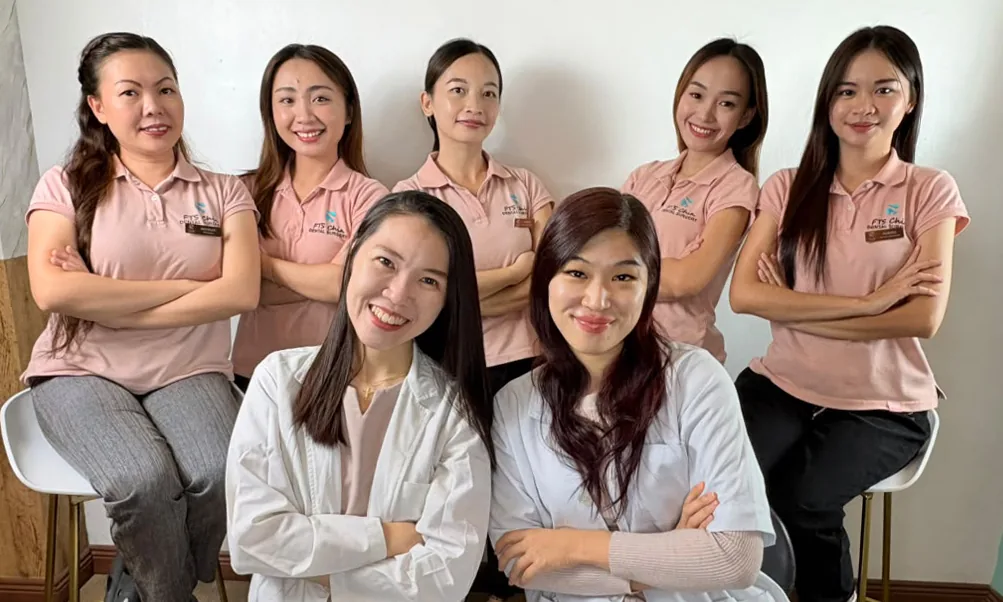 The dentists and clinical team of FTS Chin Dental Surgery